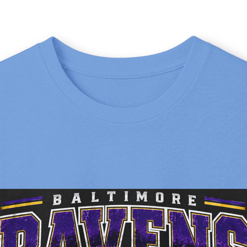 Baltimore Ravens Skyline Tee - Unisex Ultra Cotton Long Sleeve Tee