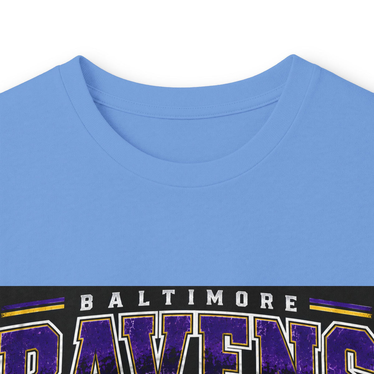Baltimore Ravens Skyline Tee - Unisex Ultra Cotton Long Sleeve Tee