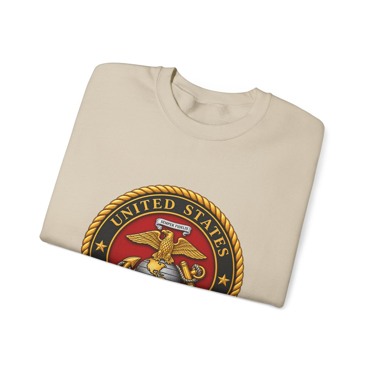 U.S. Marine Corps Emblem - Crewneck Sweatshirt