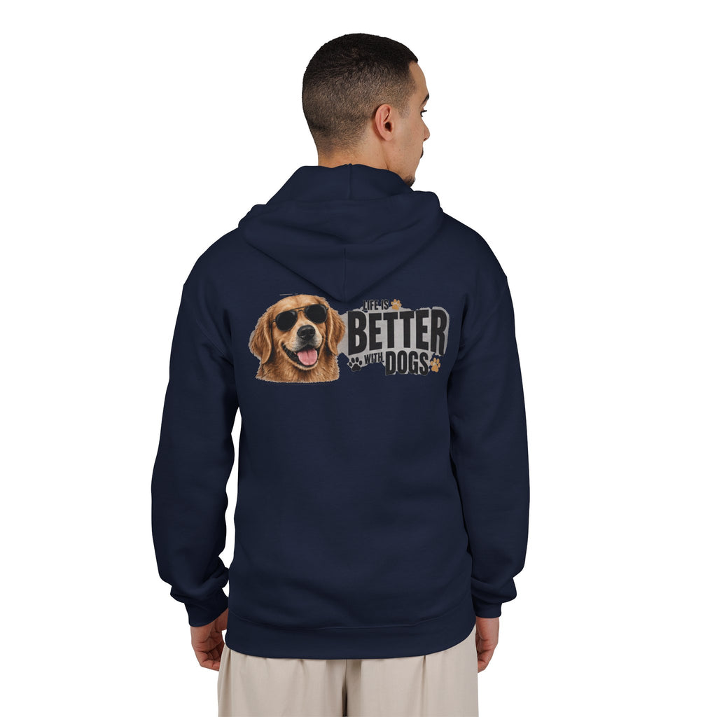 Dog Lover - Full-Zip Hooded Sweatshirt