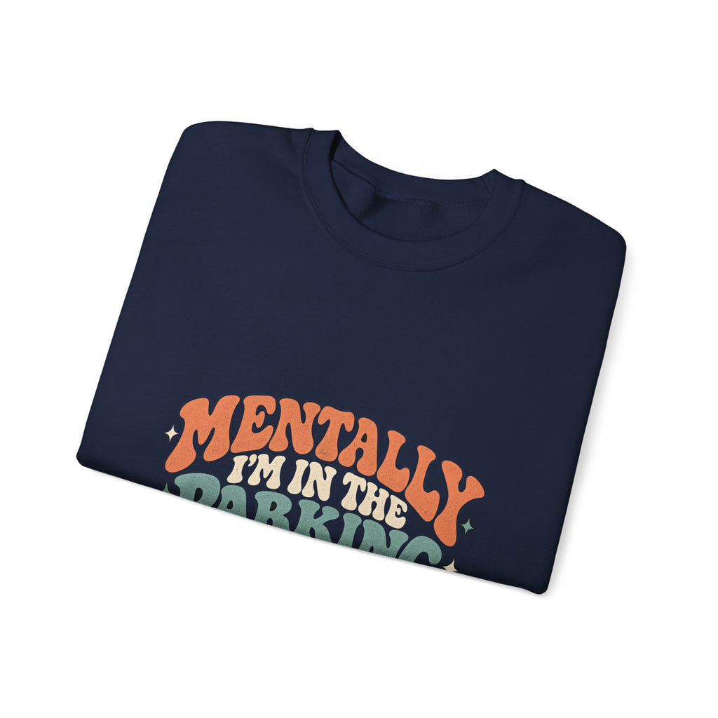 Secretly Plotting Dark Parking - Crewneck Sweatshirt