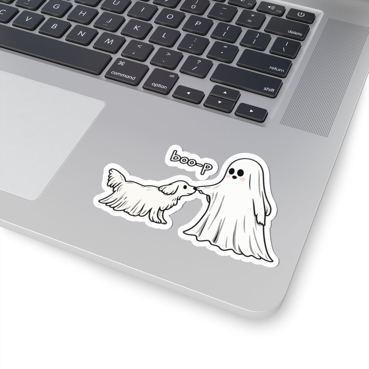 Boo-p Ghost and Dog - Kiss-Cut Sticker