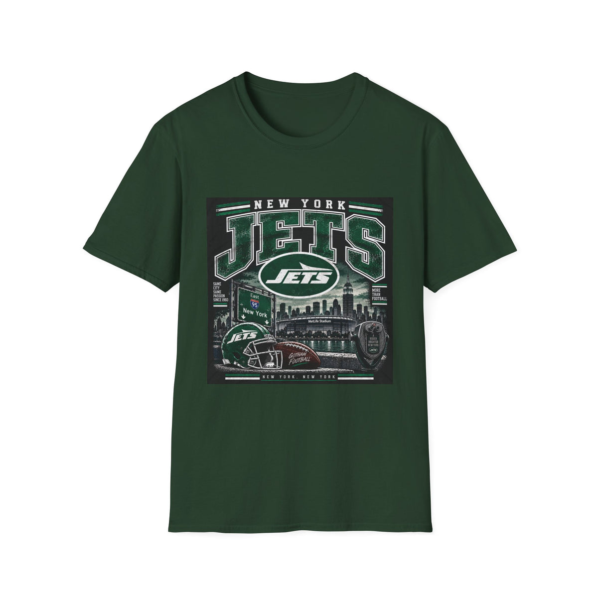 New York Jets Skyline - Classic Tee
