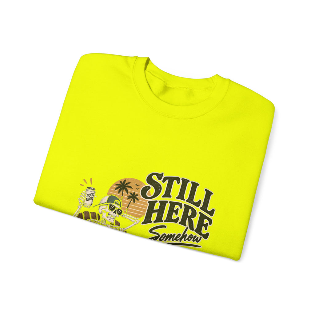 Still Here Somehow - Crewneck Sweatshirt