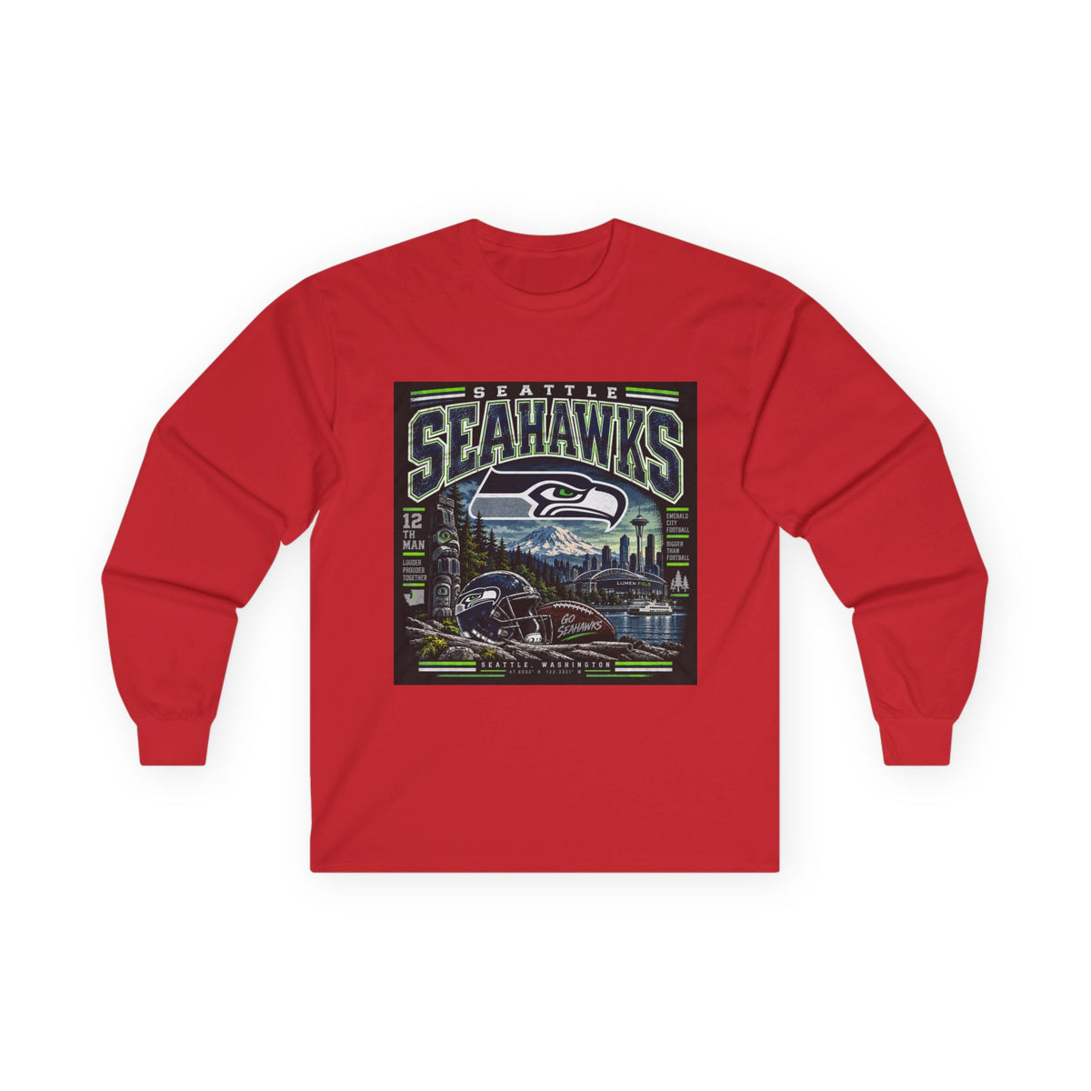 Seattle Seahawks Pride - Unisex Ultra Cotton Long Sleeve Tee