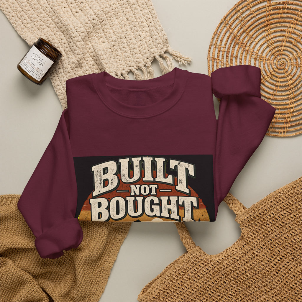Built Not Bought - Crewneck Sweatshirt