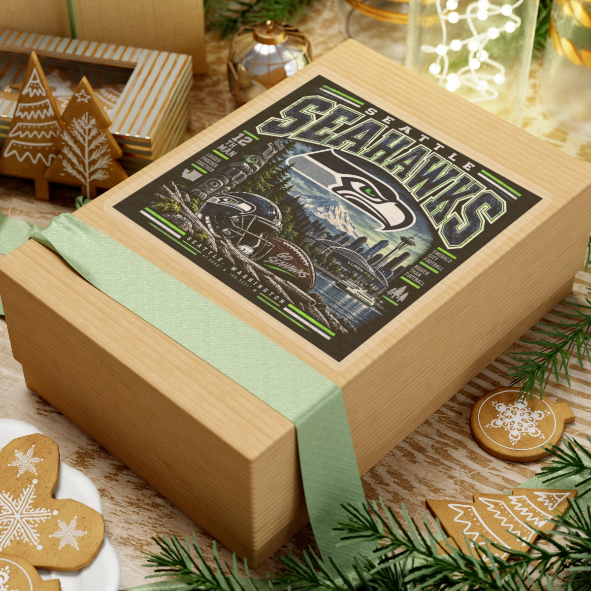 Seattle Seahawks - Kiss-Cut Sticker