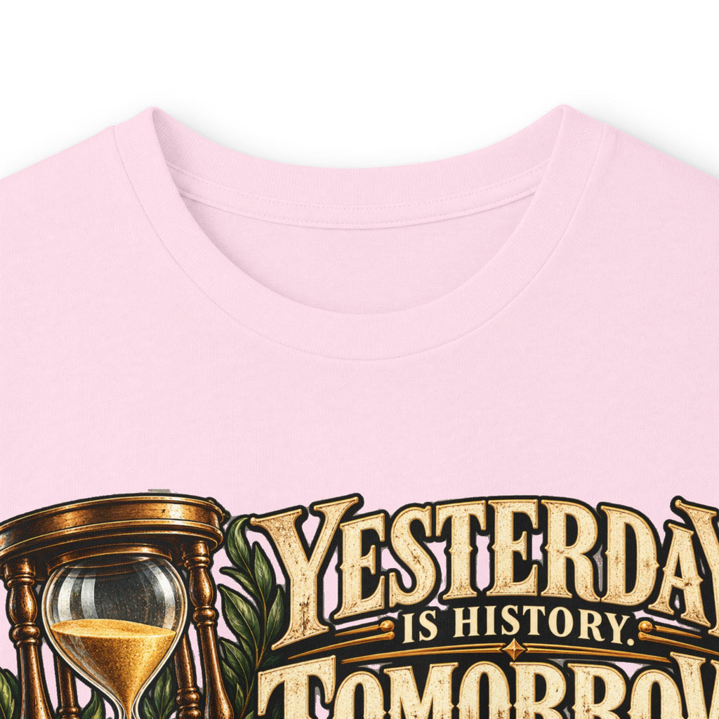 Yesterday Tomorrow Today - Transparent - Unisex Ultra Cotton Long Sleeve Tee