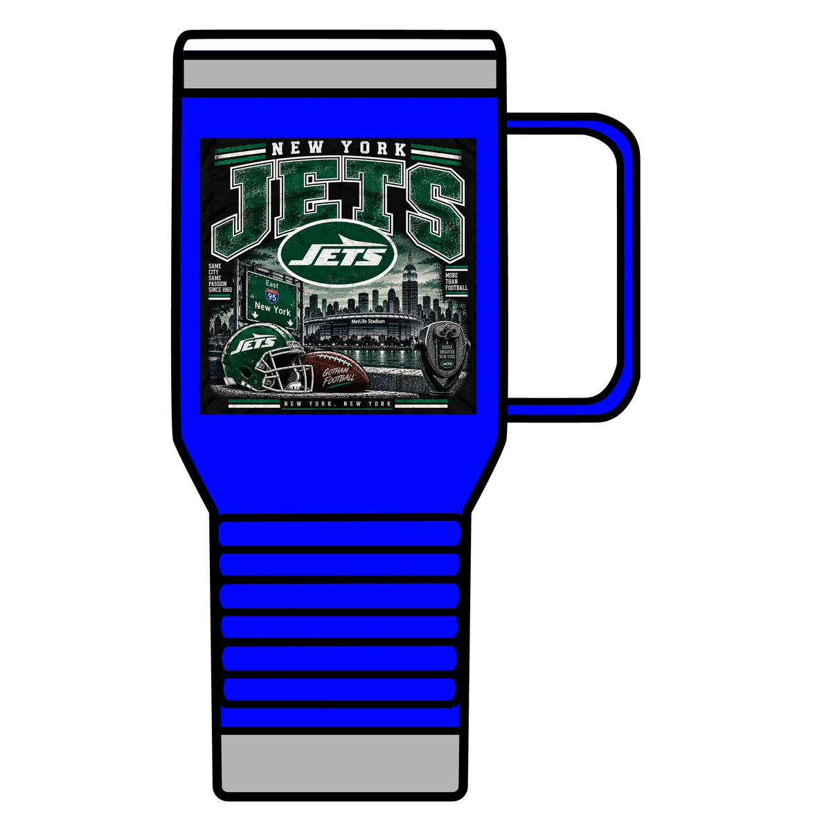 New York Jets Skyline - 20oz Insulated Mug