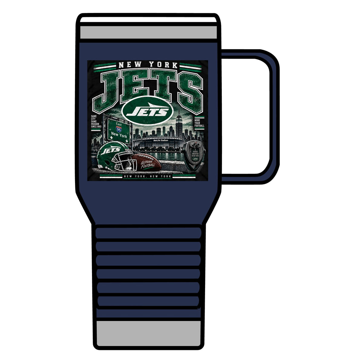 New York Jets Skyline - 20oz Insulated Mug