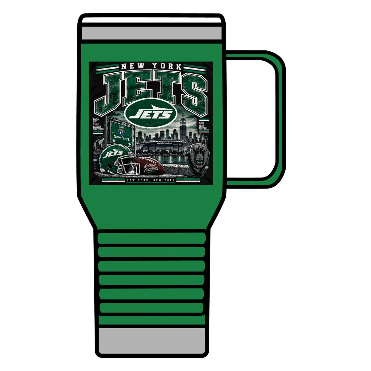 New York Jets Skyline - 20oz Insulated Mug