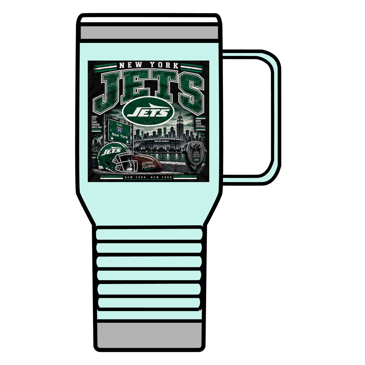 New York Jets Skyline - 20oz Insulated Mug