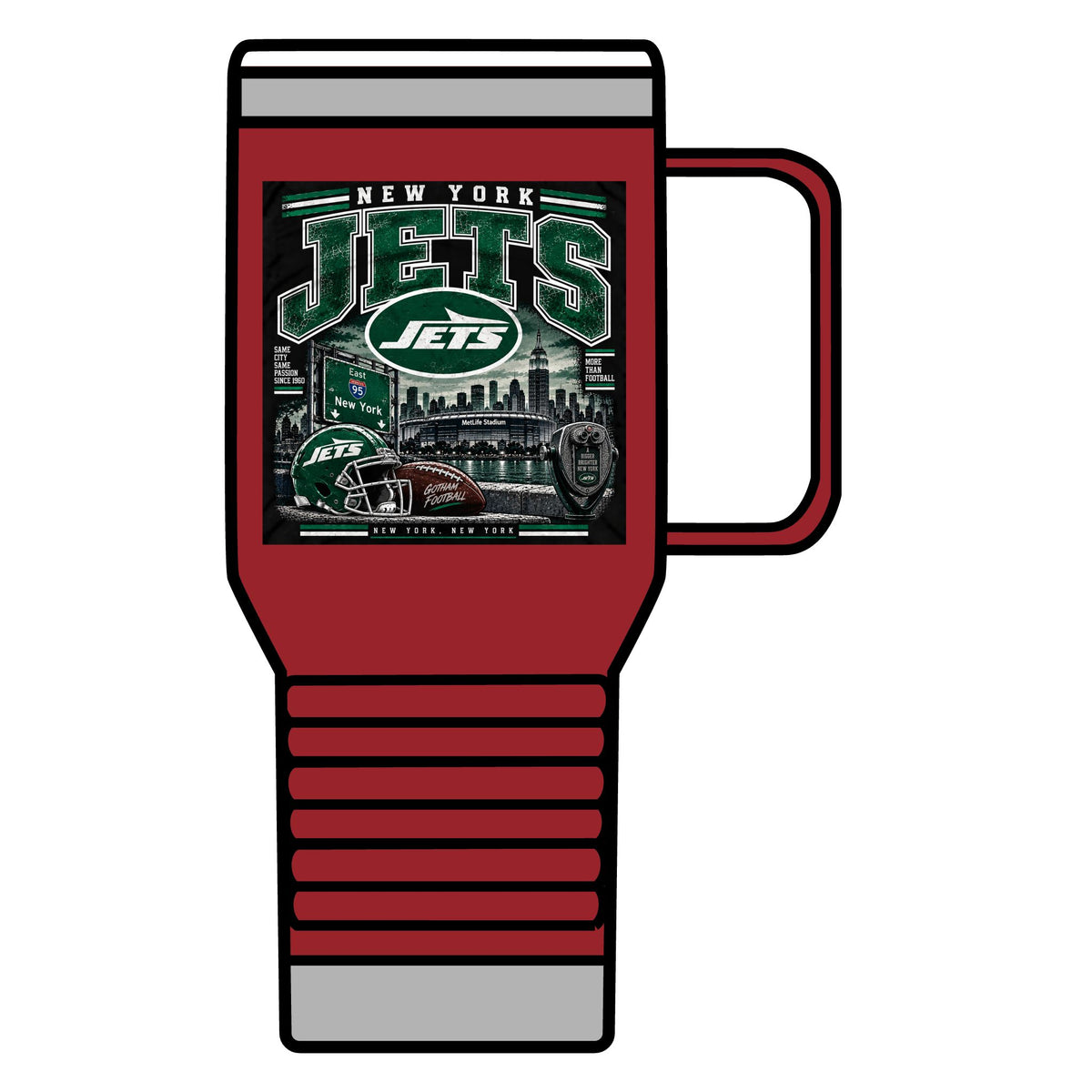 New York Jets Skyline - 20oz Insulated Mug