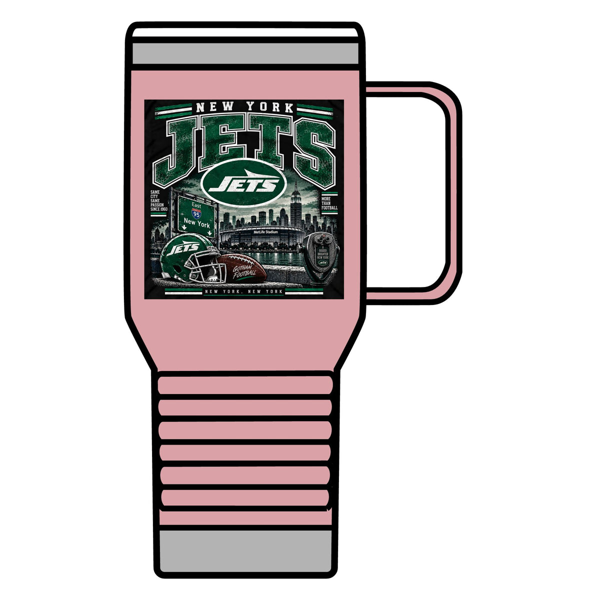 New York Jets Skyline - 20oz Insulated Mug