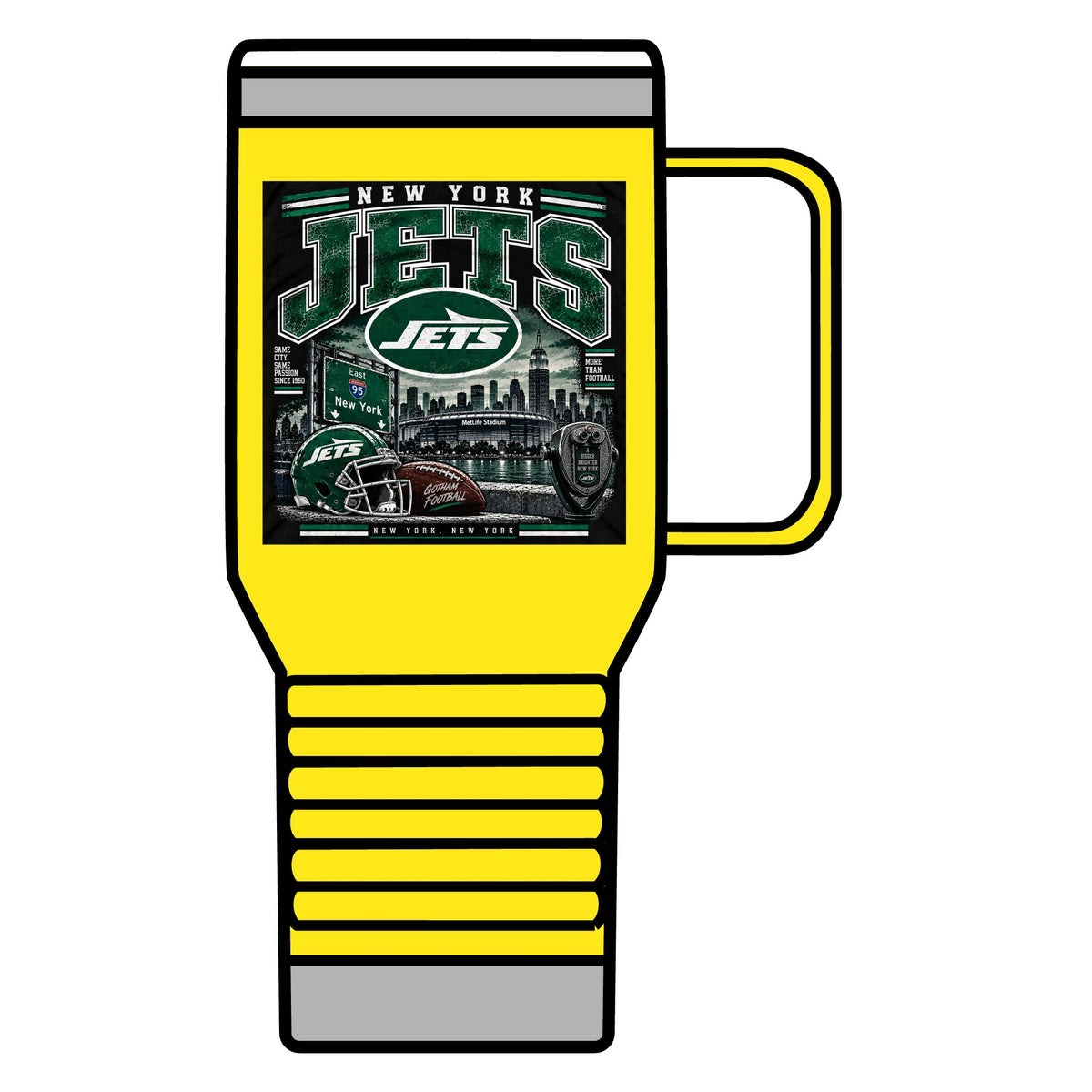 New York Jets Skyline - 20oz Insulated Mug