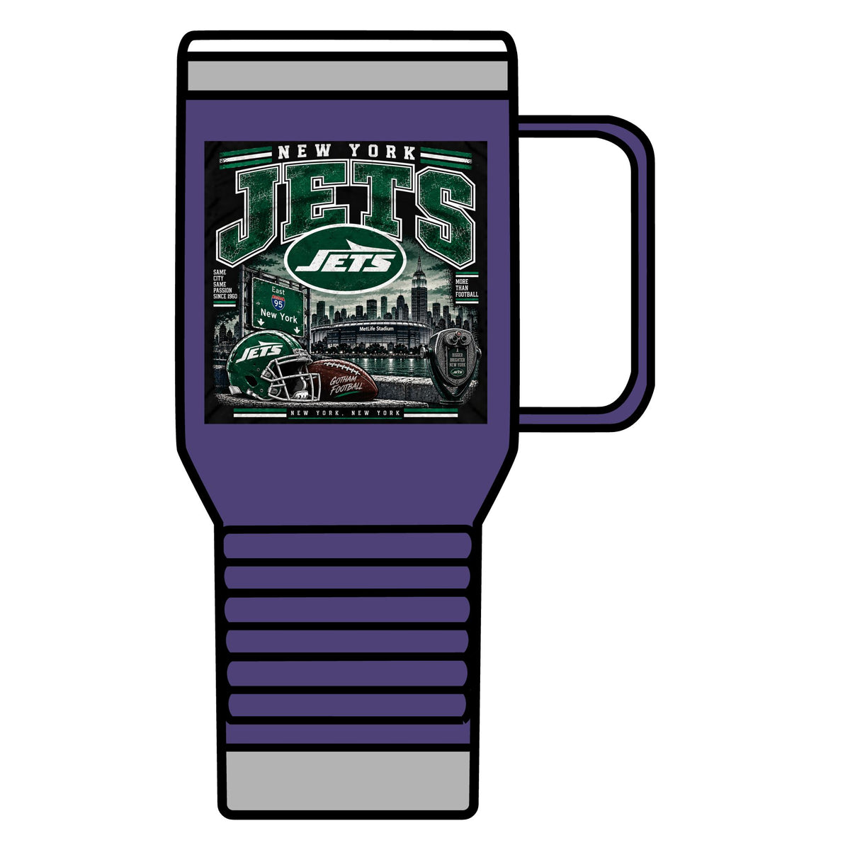 New York Jets Skyline - 20oz Insulated Mug