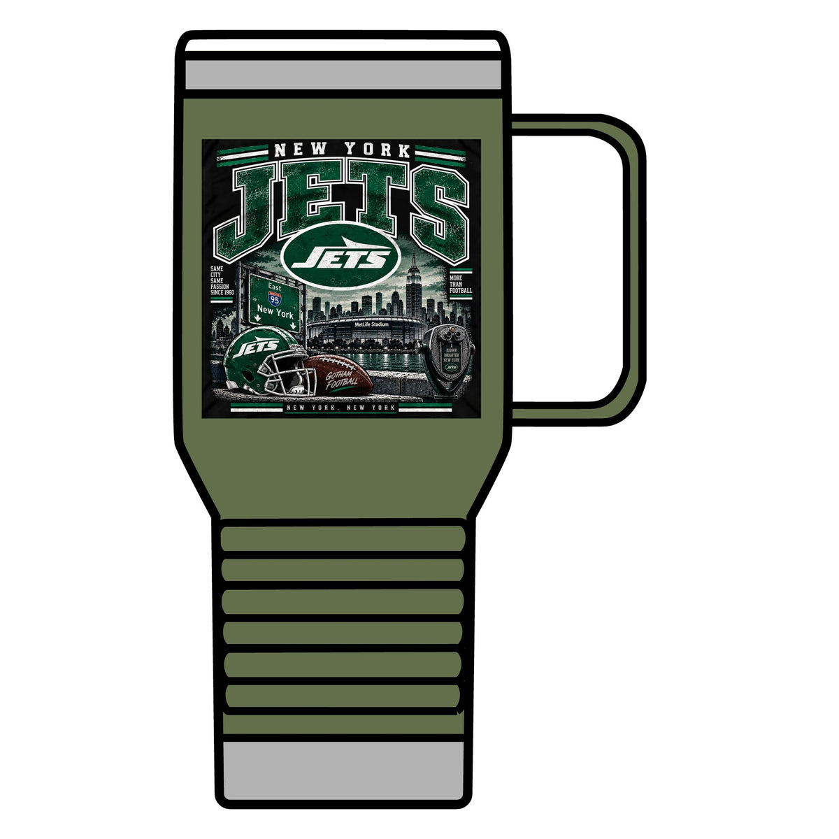 New York Jets Skyline - 20oz Insulated Mug
