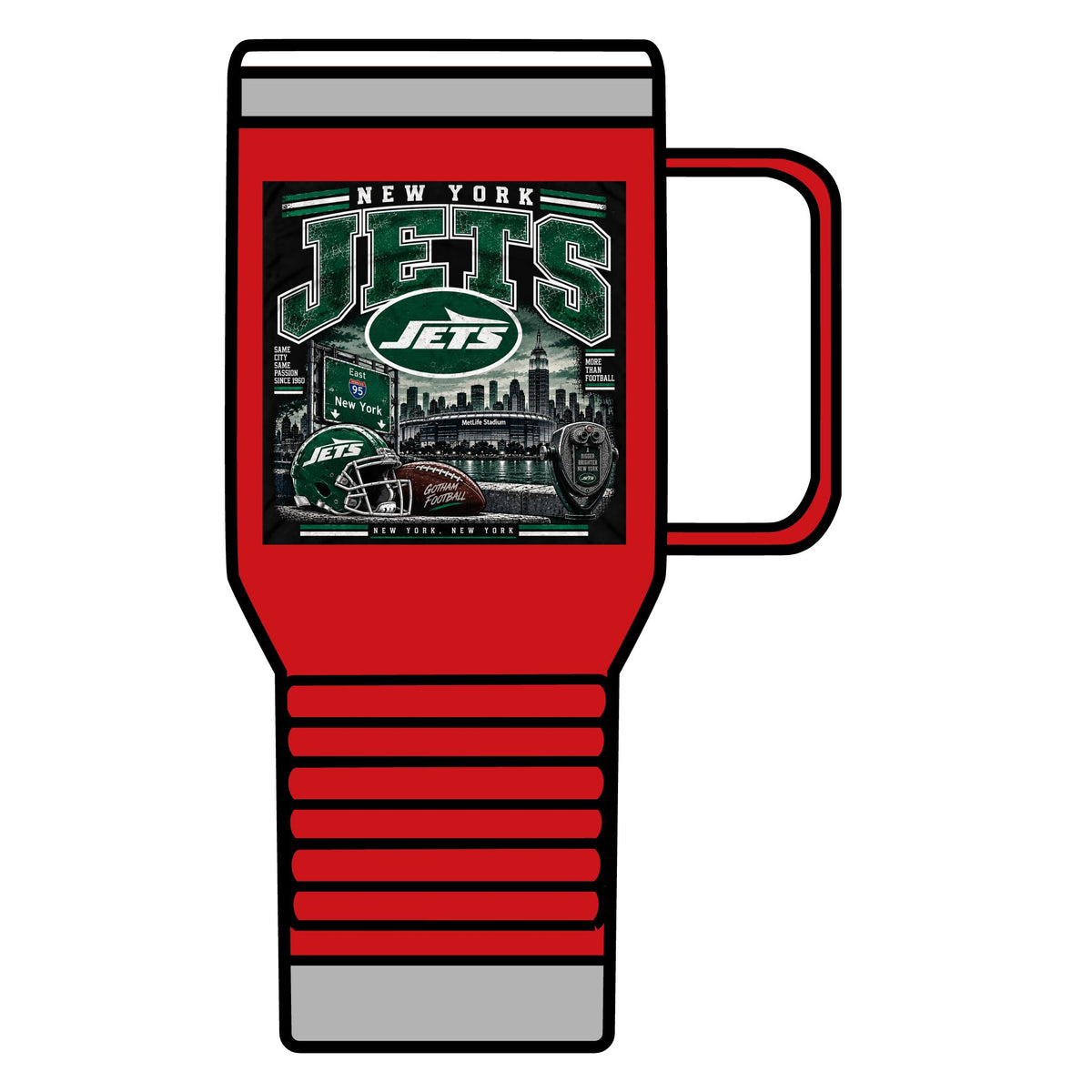 New York Jets Skyline - 20oz Insulated Mug