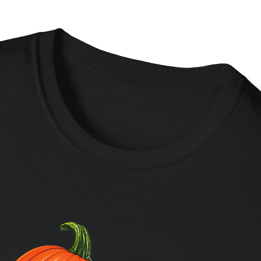 Pumpkin Head Office Cartoon - Classic Tee