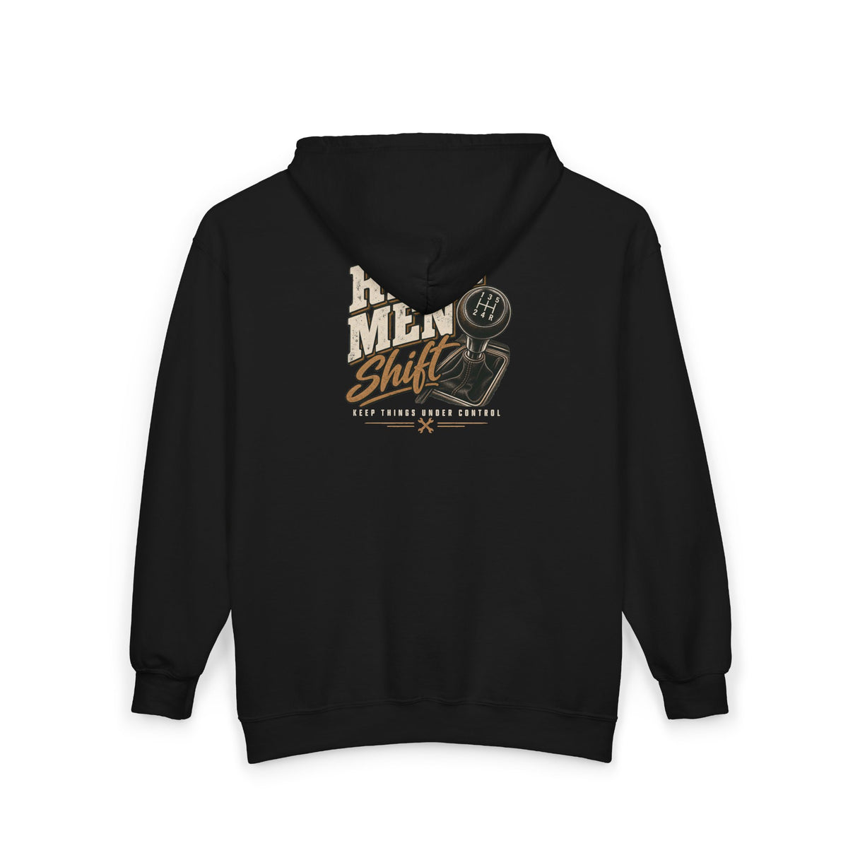 Real Men Shift - Full-Zip Hooded Sweatshirt