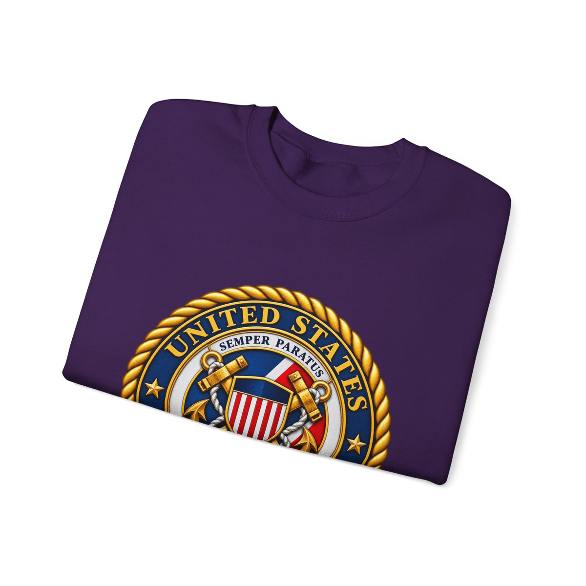 U.S. Coast Guard Emblem - Crewneck Sweatshirt