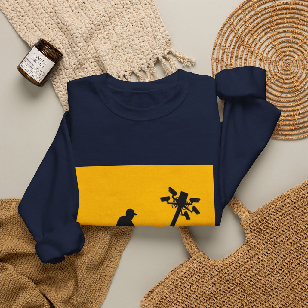 Surveillance Sabotage Tee - Crewneck Sweatshirt