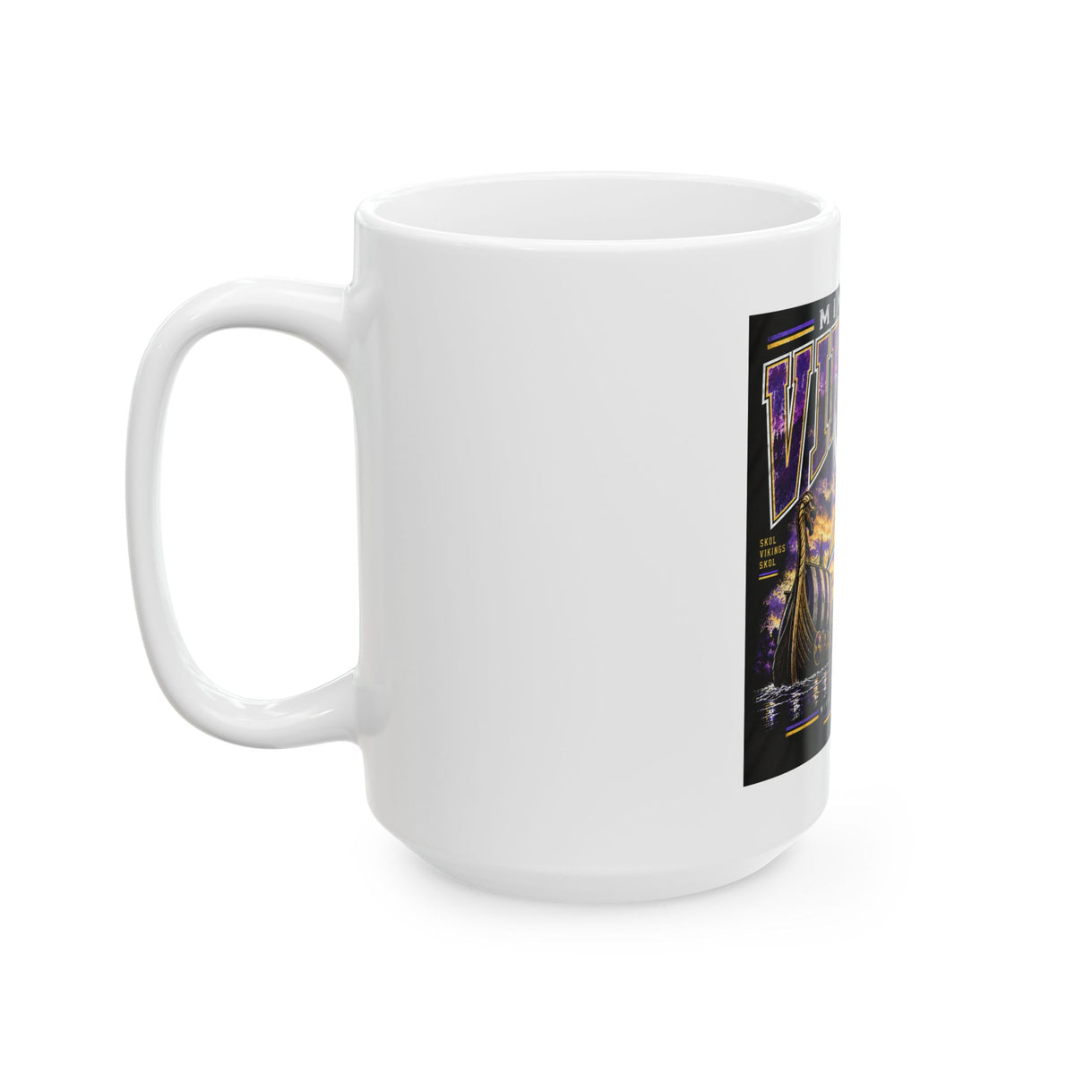 Vikings Legacy Design - Ceramic Mug 11oz and 15oz