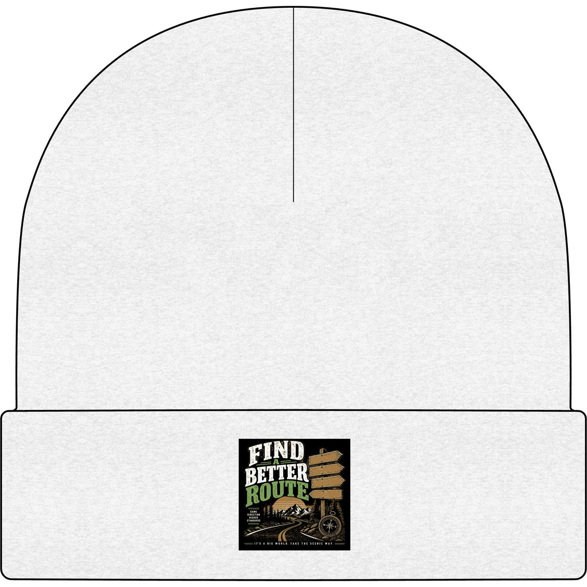 Find A Better Route - AS Colour 1107 Cuff Beanie
