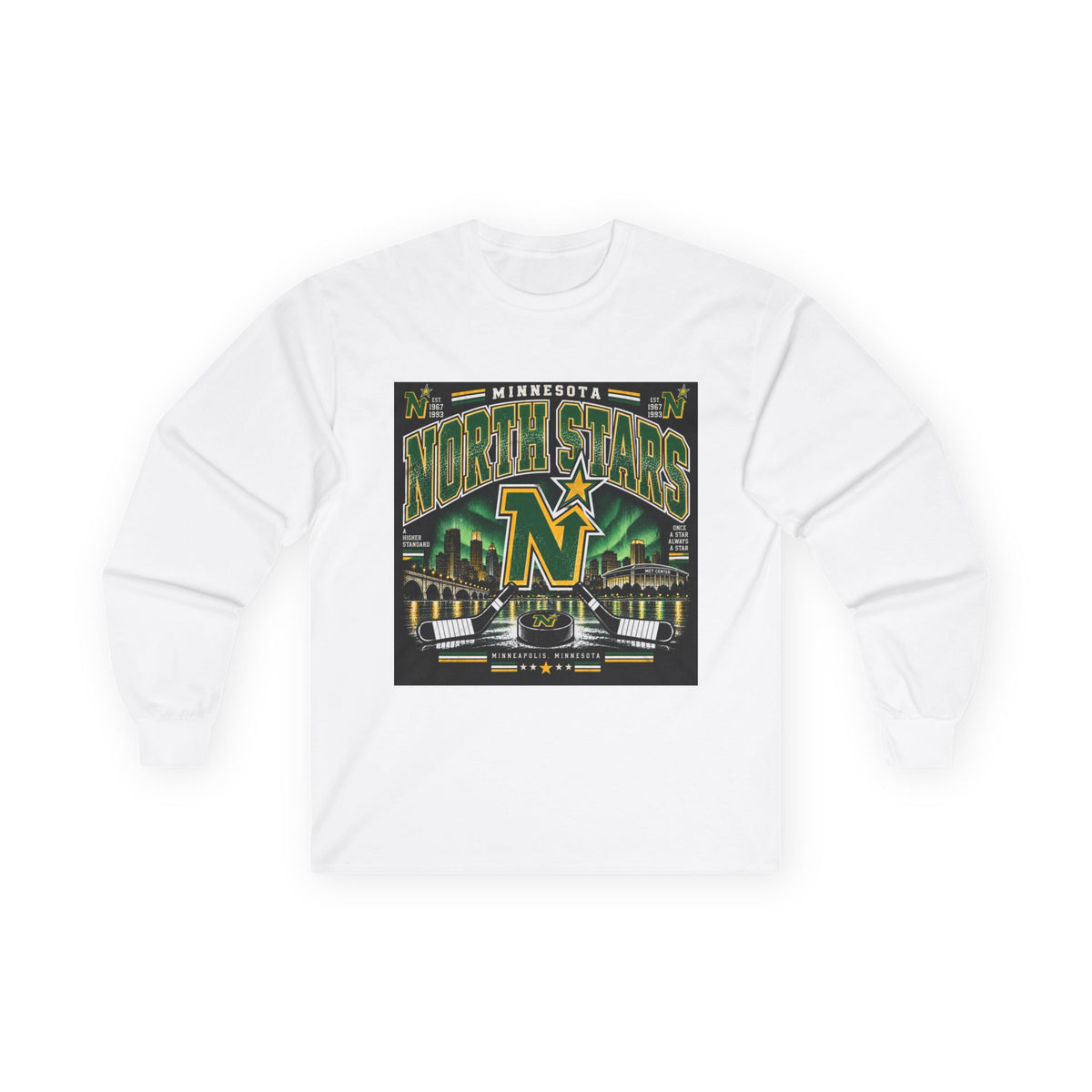 Minnesota North Stars Classic - Unisex Ultra Cotton Long Sleeve Tee
