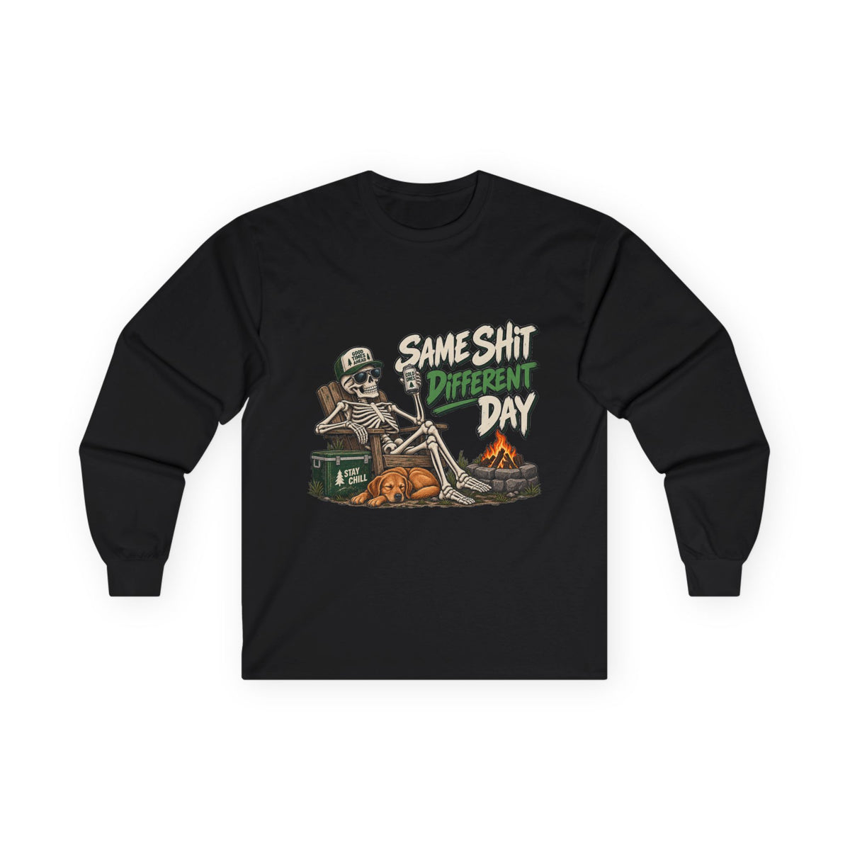 Same Shit Different Day - Unisex Ultra Cotton Long Sleeve Tee