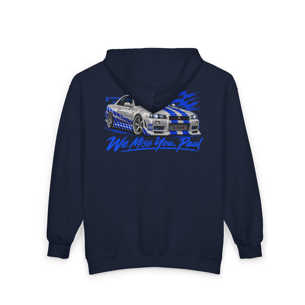 We miss you Paul - Full-Zip Hooded Sweatshirt