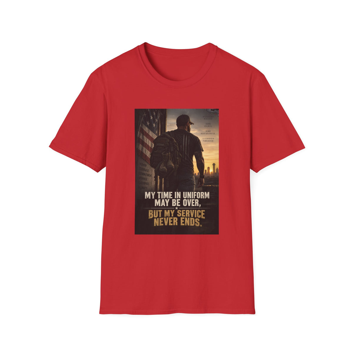 Service Never Ends - Classic Tee