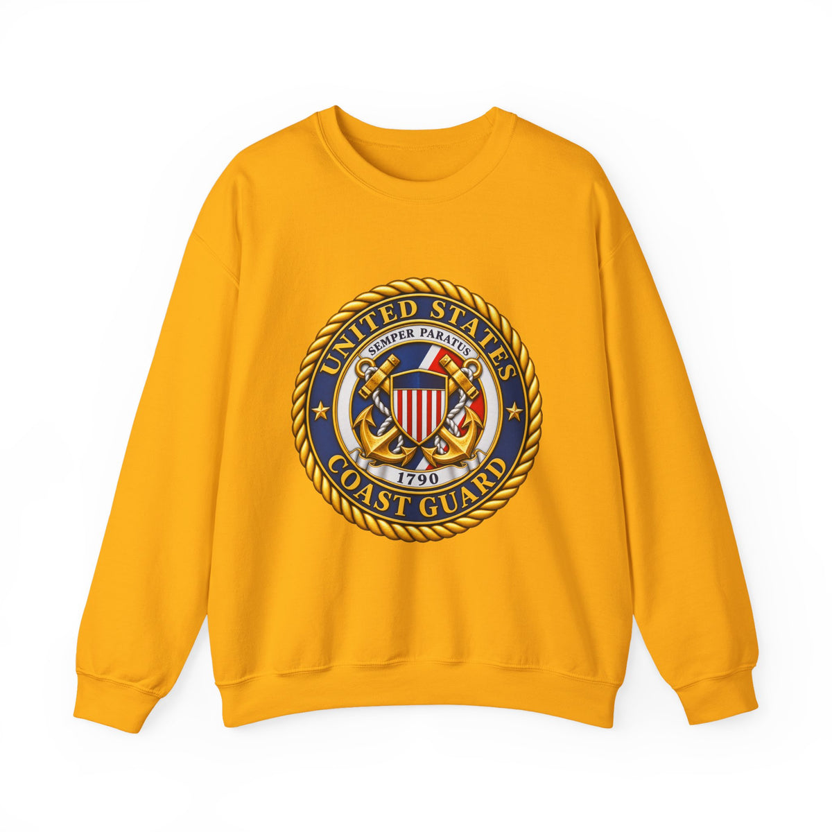 U.S. Coast Guard Emblem - Crewneck Sweatshirt