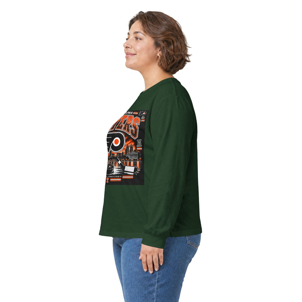 Philadelphia Flyers Urban Hockey - Unisex Ultra Cotton Long Sleeve Tee