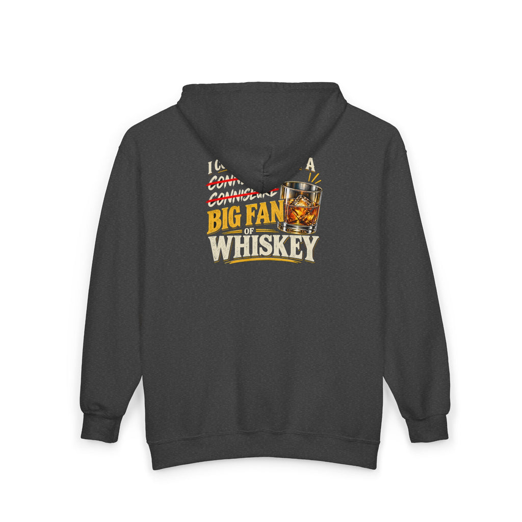 Big Fan of Whiskey - Full-Zip Hooded Sweatshirt