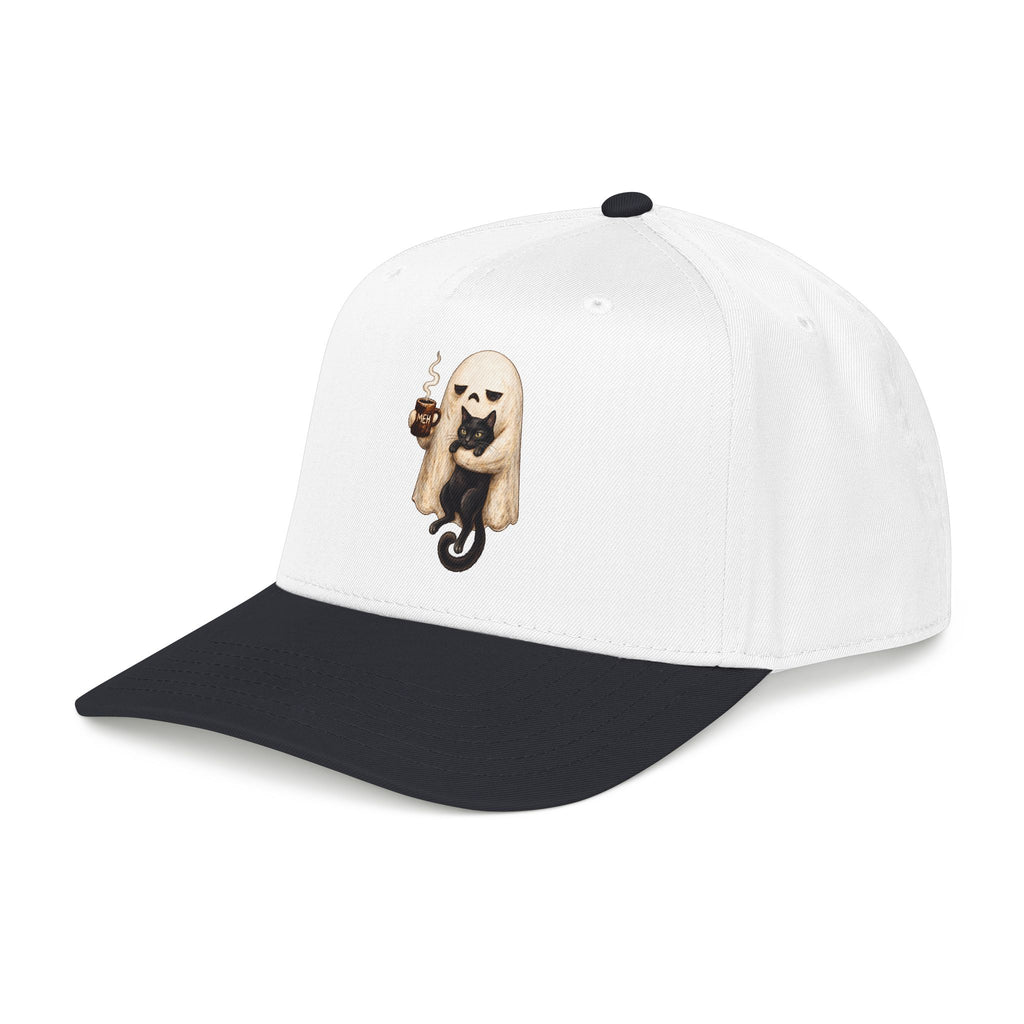 Meh Ghost and Black Cat - OTTO Baseball Hat
