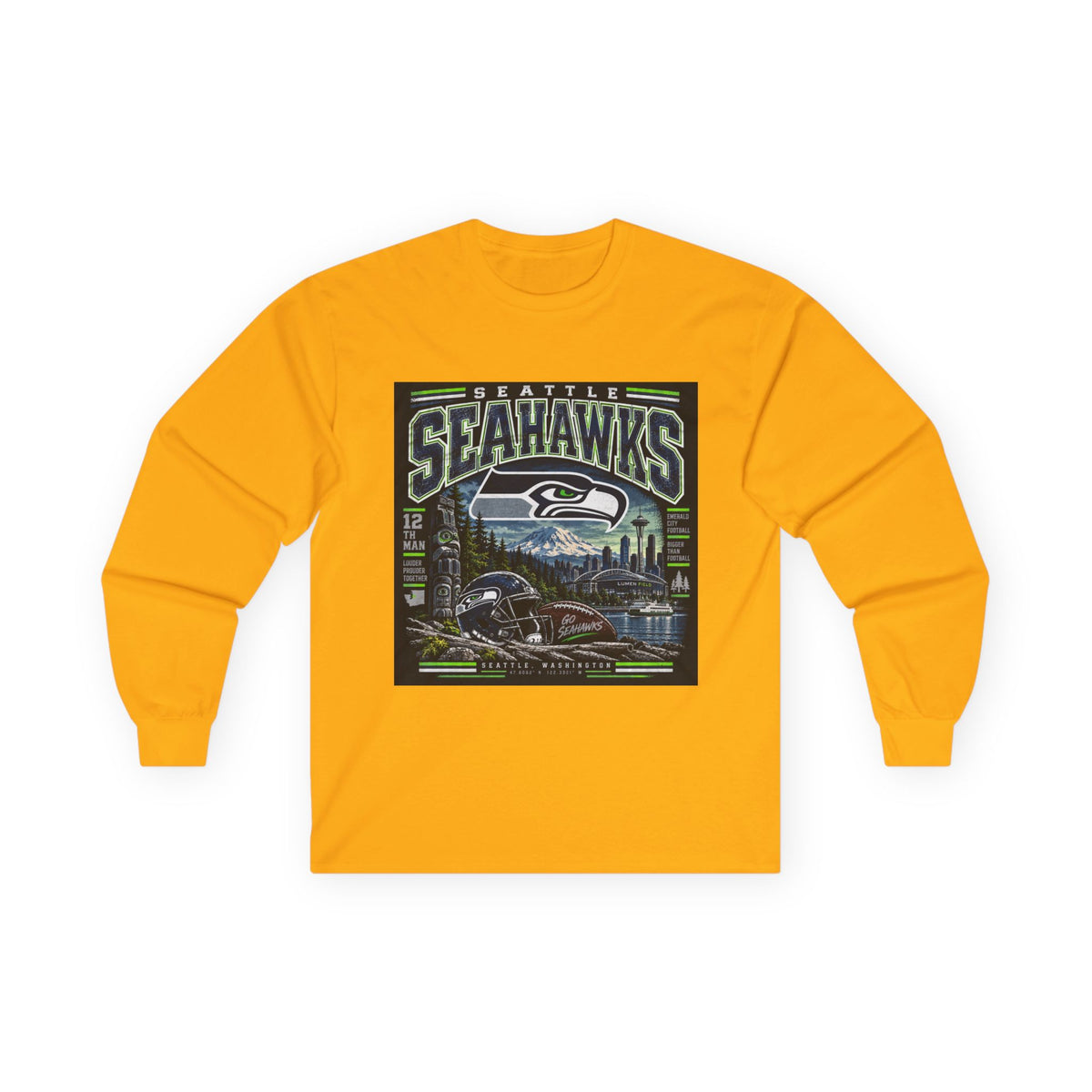 Seattle Seahawks Pride - Unisex Ultra Cotton Long Sleeve Tee
