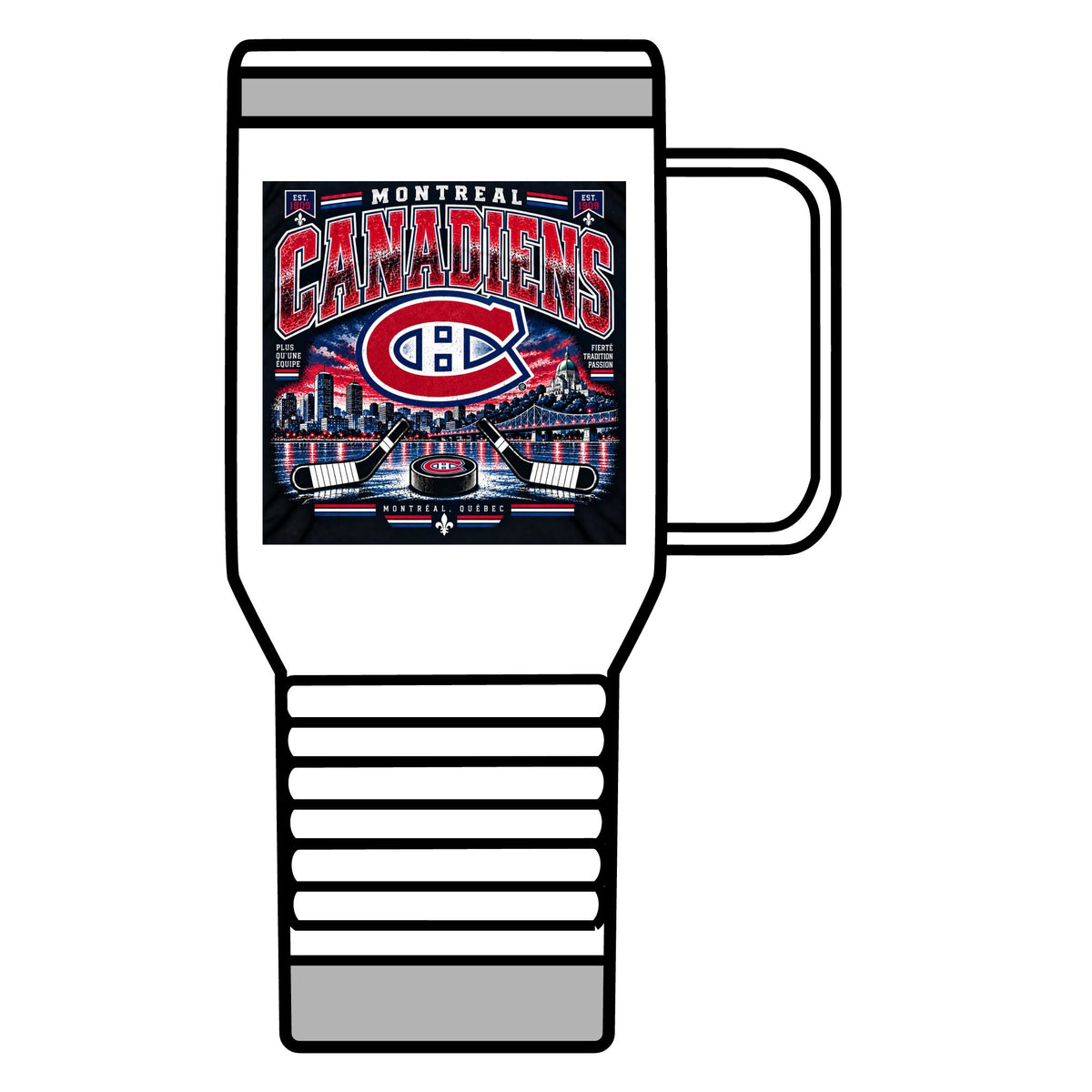 Montreal Canadiens Skyline - 20oz Insulated Mug
