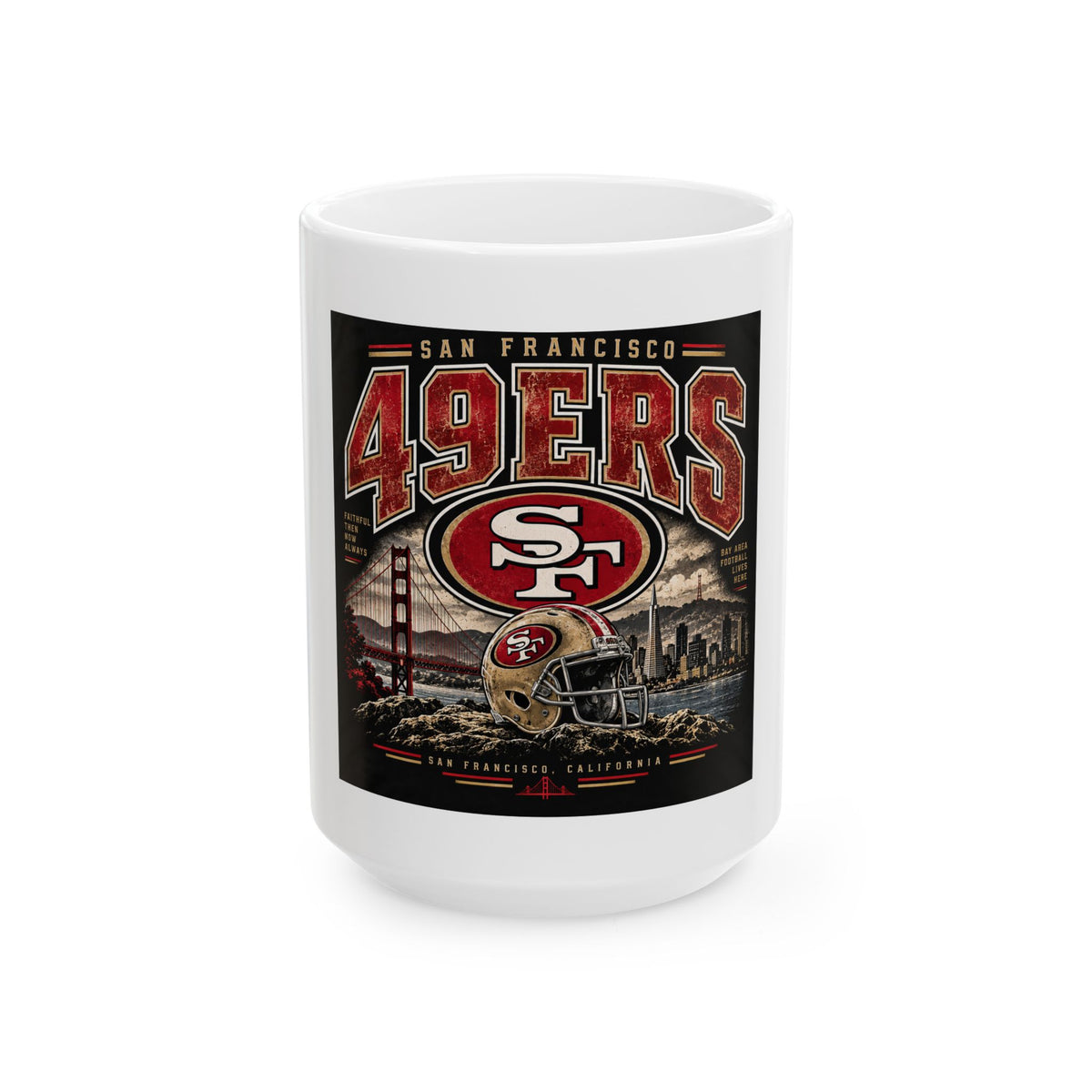 49ers Bay Area Pride - Ceramic Mug 11oz and 15oz