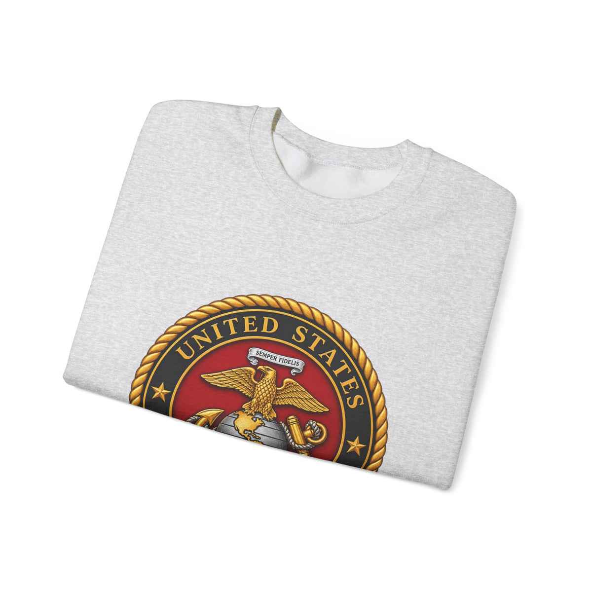 U.S. Marine Corps Emblem - Crewneck Sweatshirt