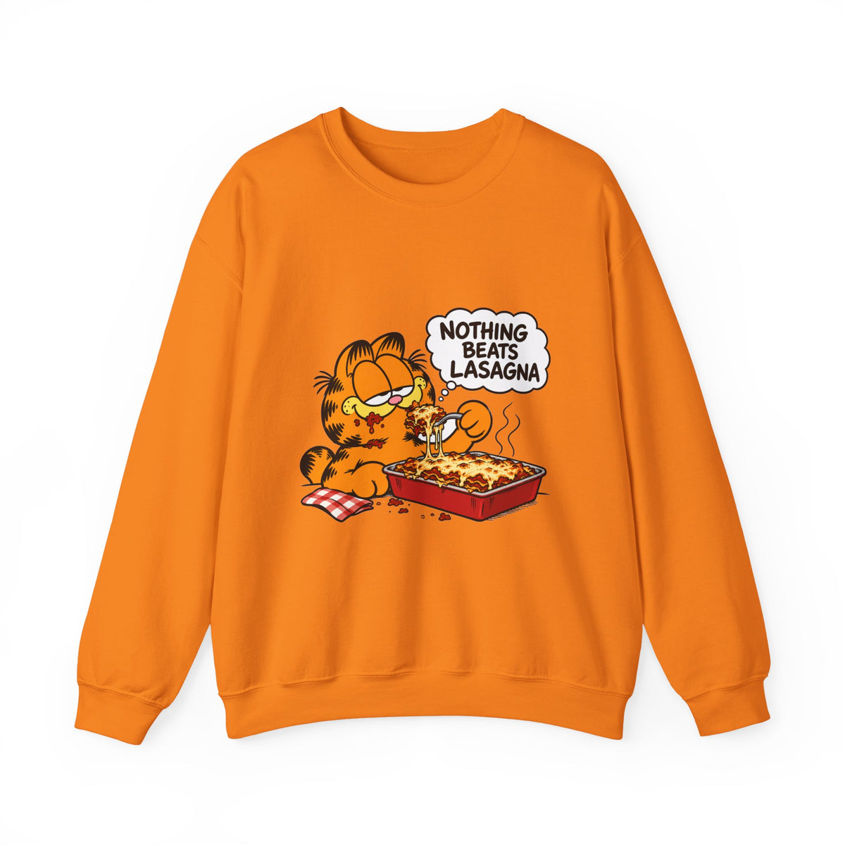Nothing Beats Lasagna - Crewneck Sweatshirt
