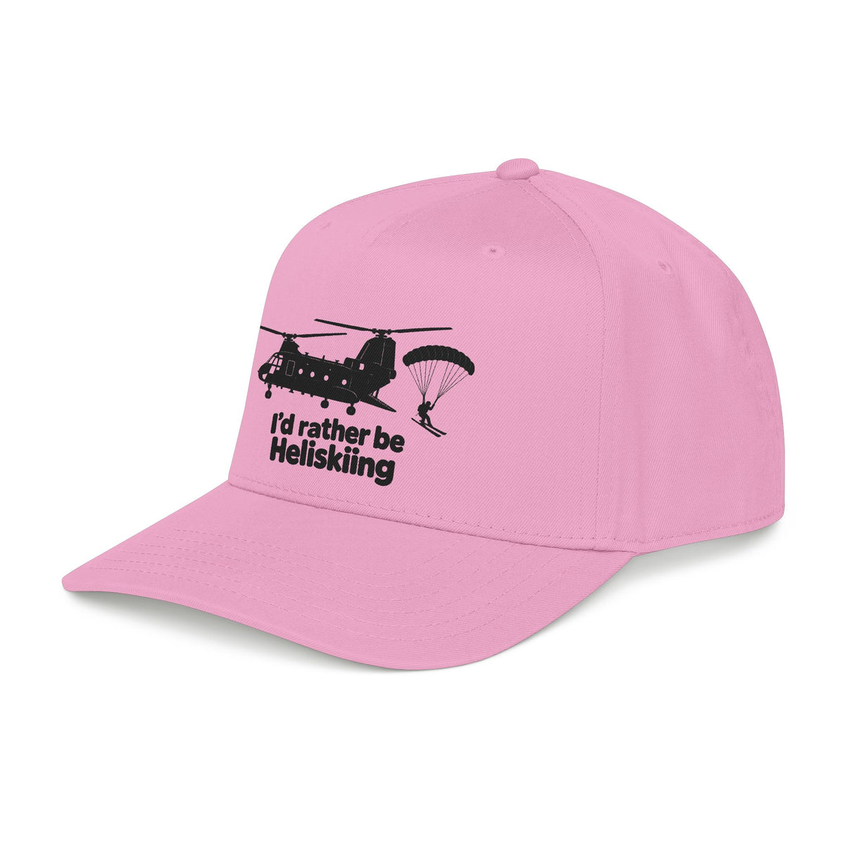Id Rather Be Heliskiing - OTTO Baseball Hat