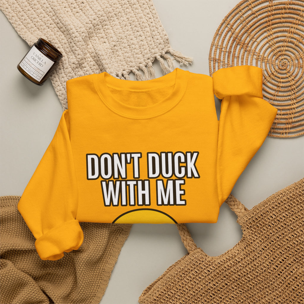 Duck With Me - Crewneck Sweatshirt