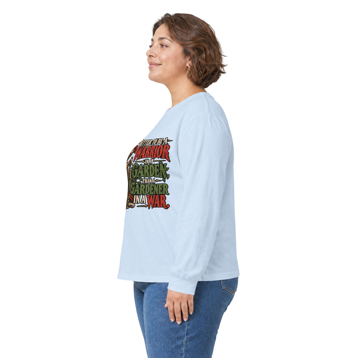 Warrior In A Garden - Unisex Ultra Cotton Long Sleeve Tee