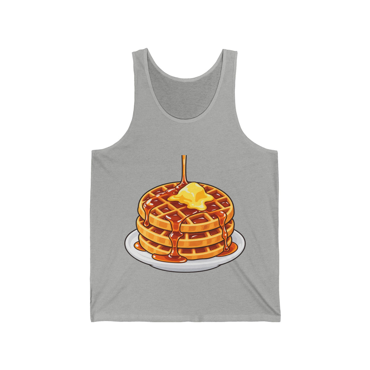 Cartoon Waffles - Athletic Tank
