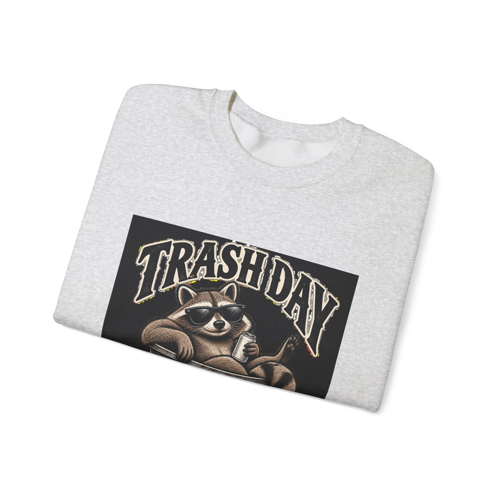 Trash Day Rest Day - Crewneck Sweatshirt
