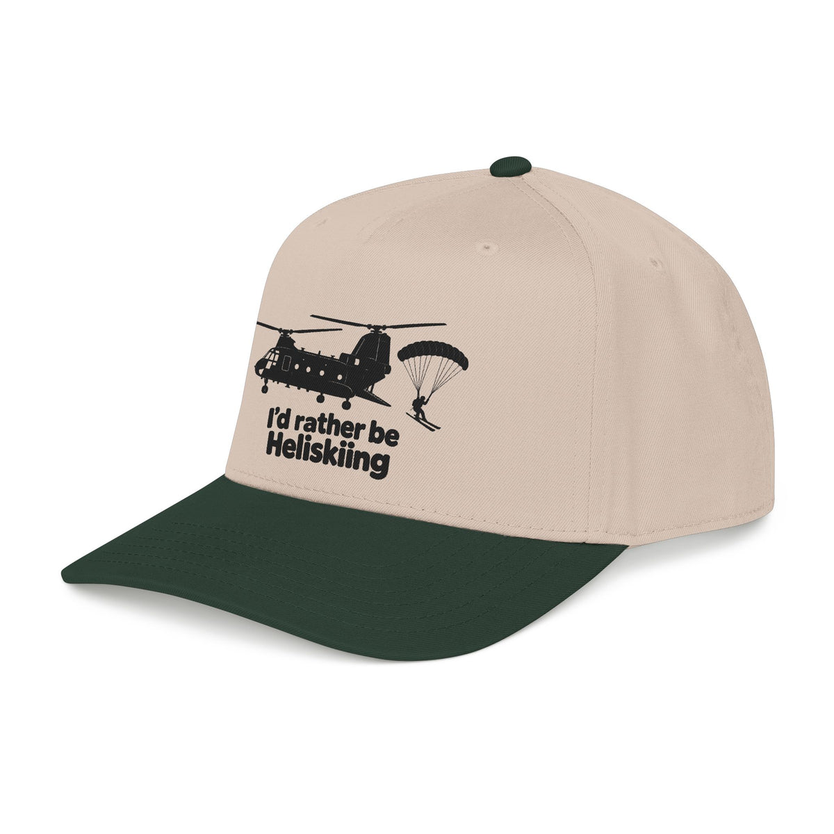 Id Rather Be Heliskiing - OTTO Baseball Hat