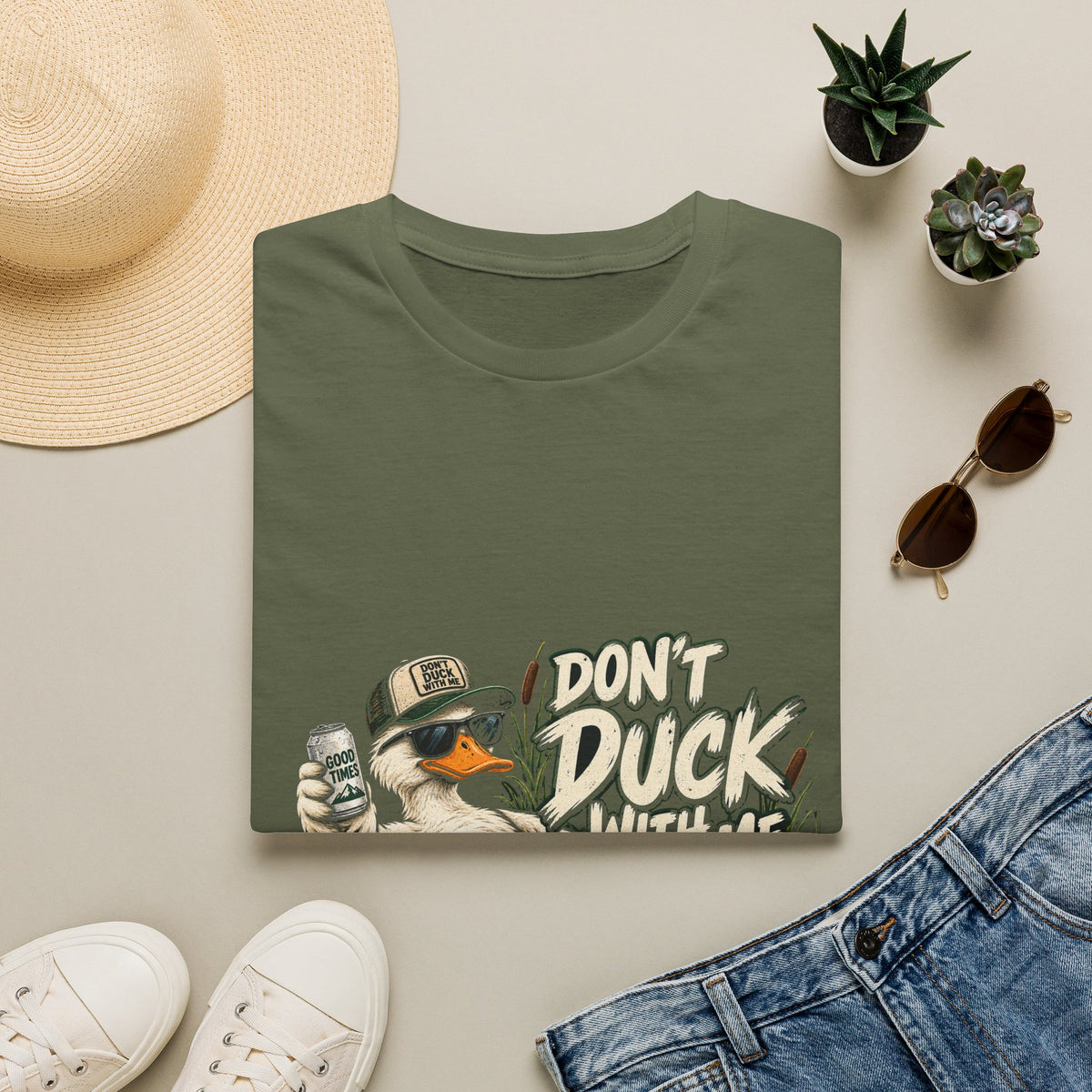 Duck With Me Camo - Classic Tee