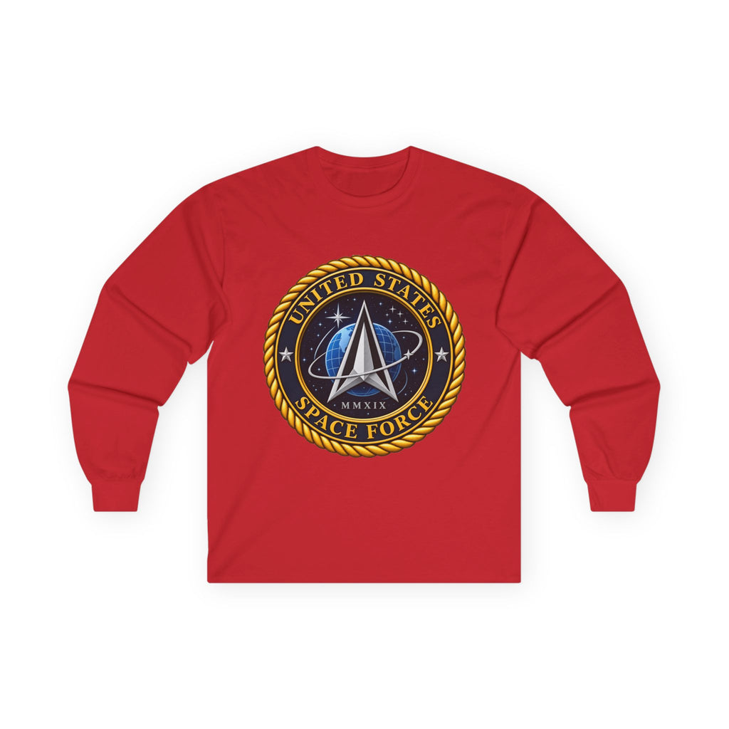 U.S. Space Force Emblem - Unisex Ultra Cotton Long Sleeve Tee