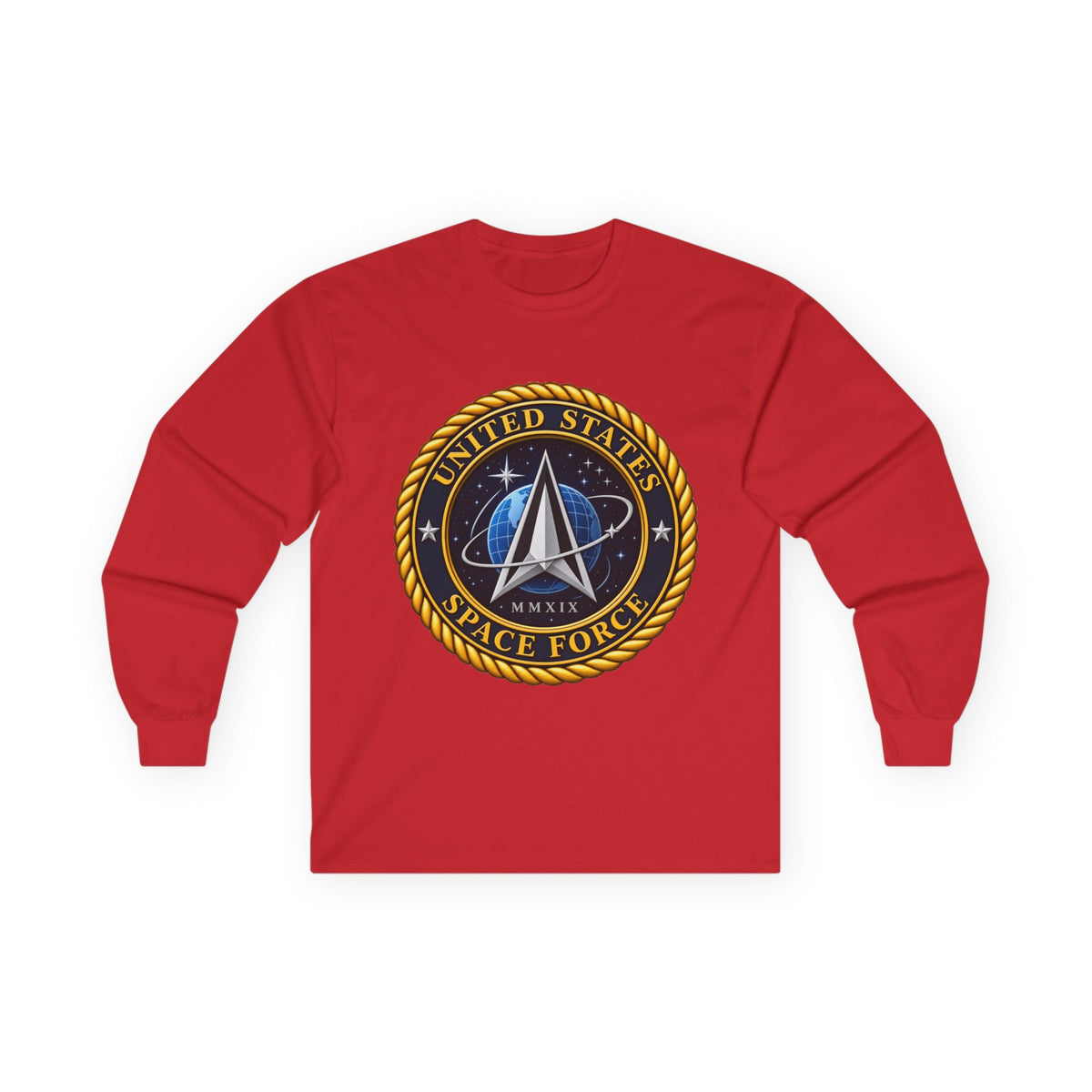 U.S. Space Force Emblem - Unisex Ultra Cotton Long Sleeve Tee